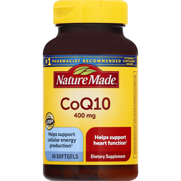 Nature Made CoQ10 400 mg Liquid Softgels