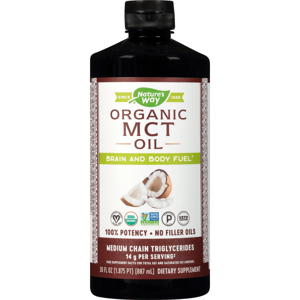 Nature's Way Organic MCT Oil Dietary Supplement