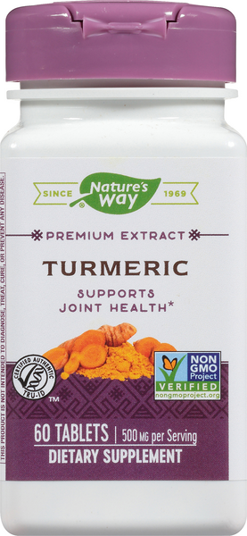 Nature's Way Turmeric Standardized 95% Curcuminoids Tablets