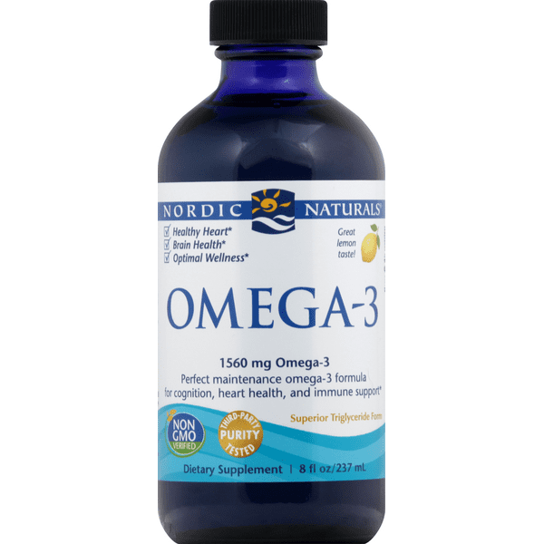 Nordic Naturals Omega-3 Lemon Flavor