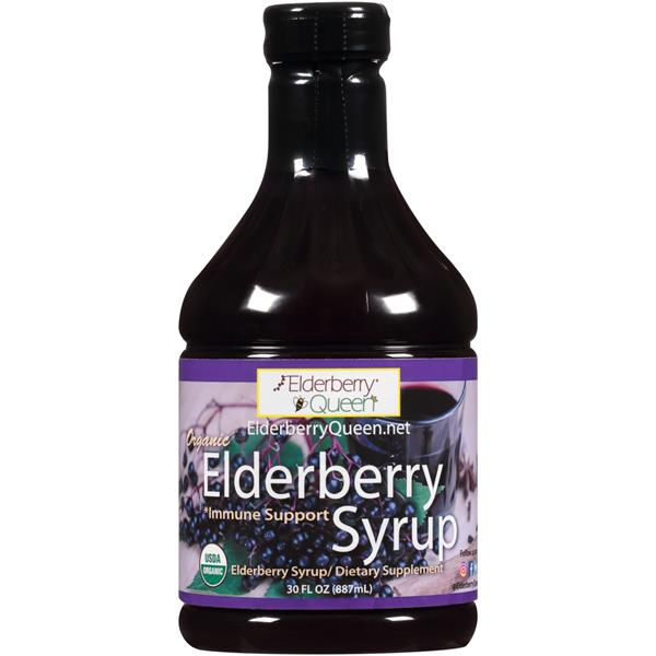 Elderberry Queen Organic Elderberry Syrup