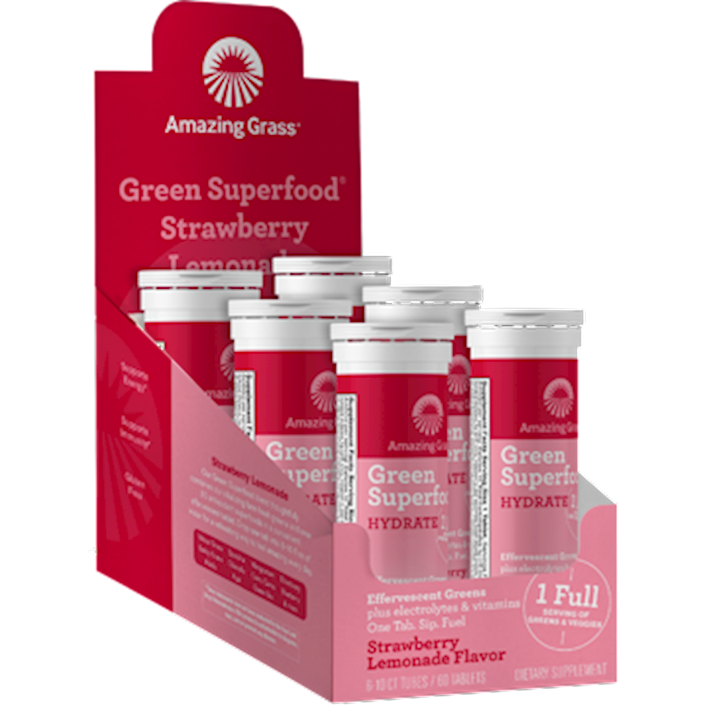 Amazing Grass Hydration Strawberry Lemon 60 tabs