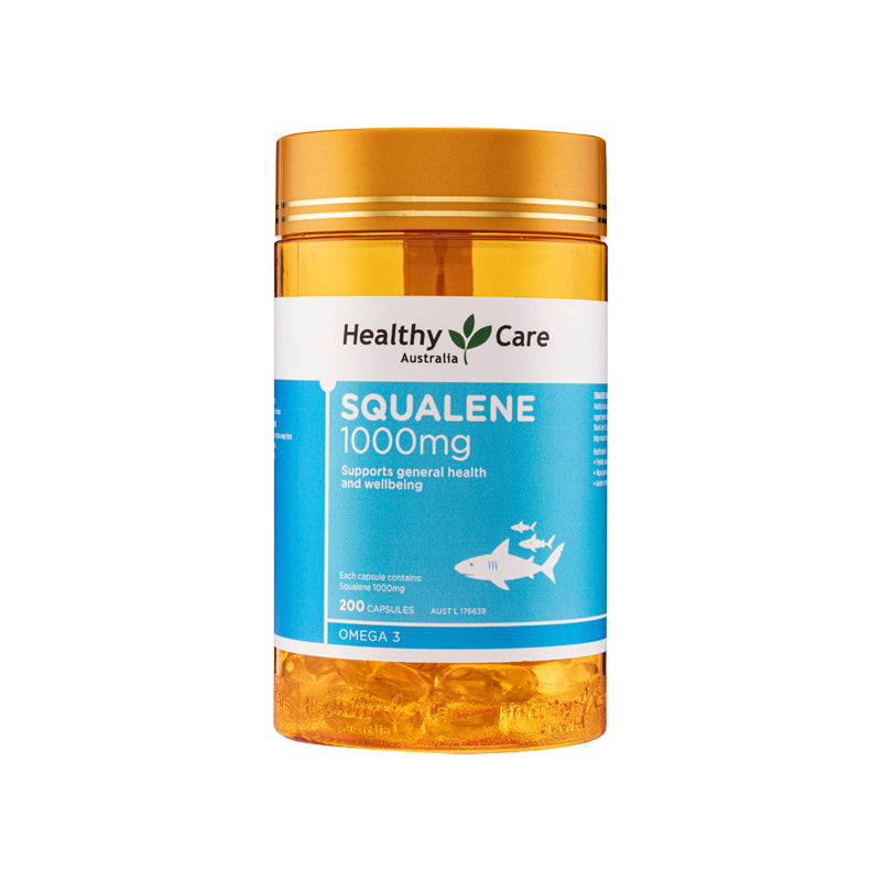 Healthy Care Squalene 1000Mg 200 Capsules
