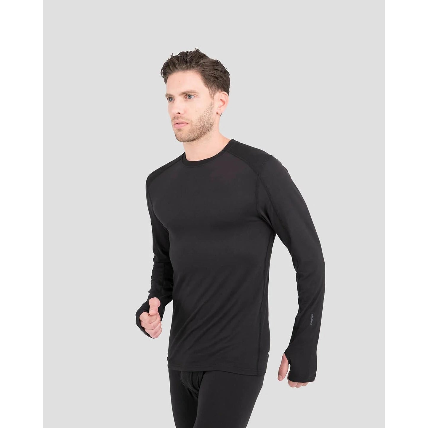Terramar Thermolator 2.0 Crew-Men's Clothing-BLACK-XS-Kevin's Fine Outdoor Gear & Apparel