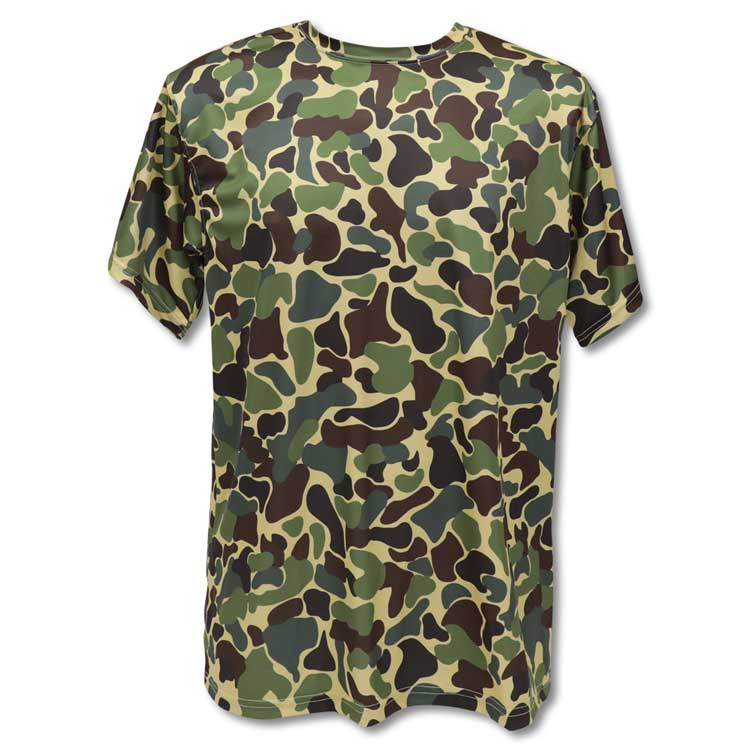 Kevin's Camo Short Sleeve Performance T-Shirt-T-Shirts-Vapor Apparel-LIGHT CAMO-2XL-Kevin's Fine Outdoor Gear & Apparel