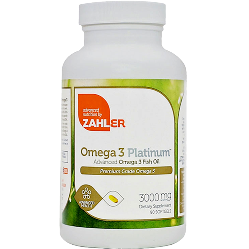 Advanced Nutrition by Zahler Omega 3 Platinum 90 softgels