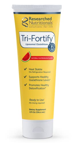 Researched Nutritionals Tri-Fortify Liposomal Glutathione 8 Fl Oz