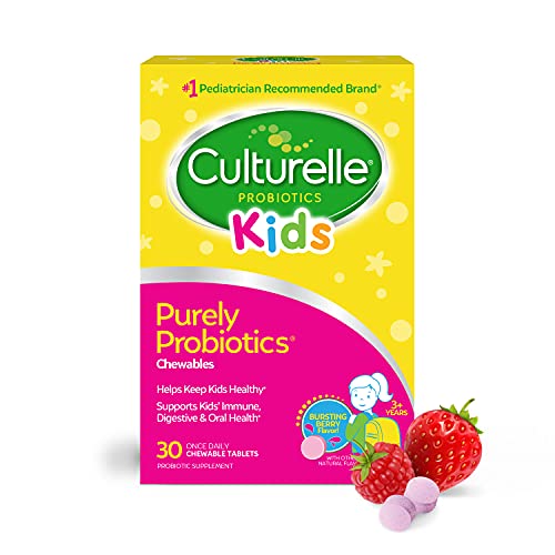 Culturelle Kids Chewable Daily Probiotic 30 Count