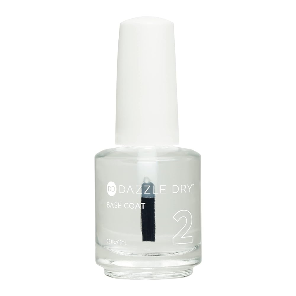 Dazzle Dry Step 2 - Base Coat, 0.5 oz (15 mL)