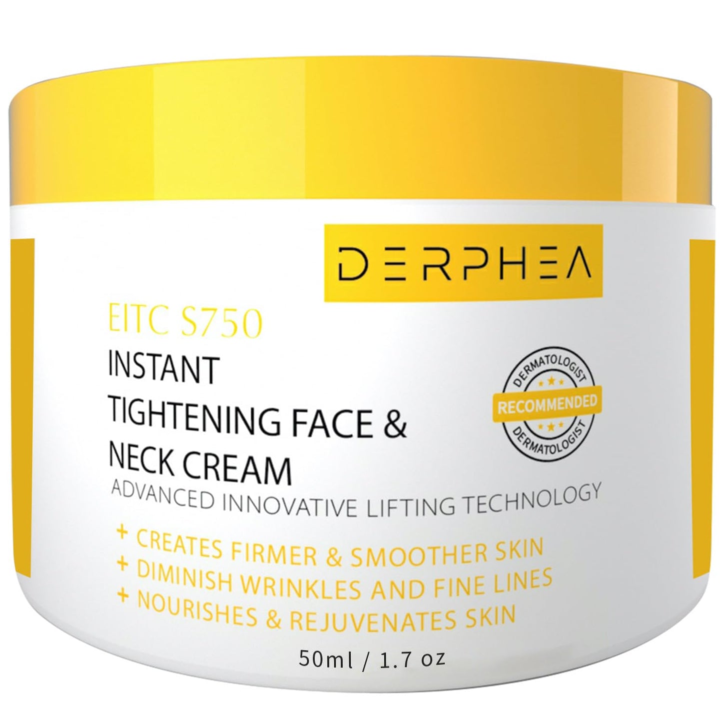 Neck Tightening Cream, Advanced Neck Cream, Face Lift & Tightening Cream For Tightening & Lift Skin, Fine lines, Loose & Sagging Skin On Face, Neck, DŽcolletŽ, Belly Or Other Skin Areas(1.7 OZ)