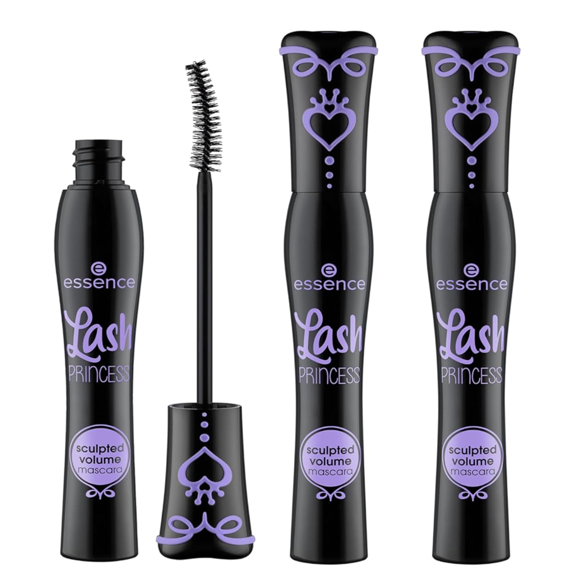 essence | Lash Princess Sculpted Volume Mascara | Paraben Free | Cruelty Free - Black (3-count)