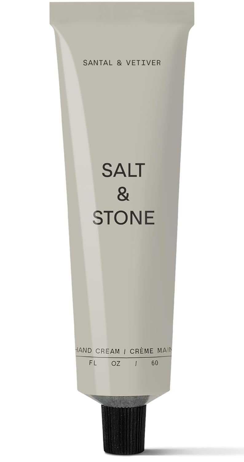 SALT & STONE Hand Cream | Hand Cream for Women & Men | Hydrates, Nourishes & Softens Skin | Restores Dry Cracked Hands | Fast-Absorbing | Cruelty-Free & Vegan (2 fl oz)