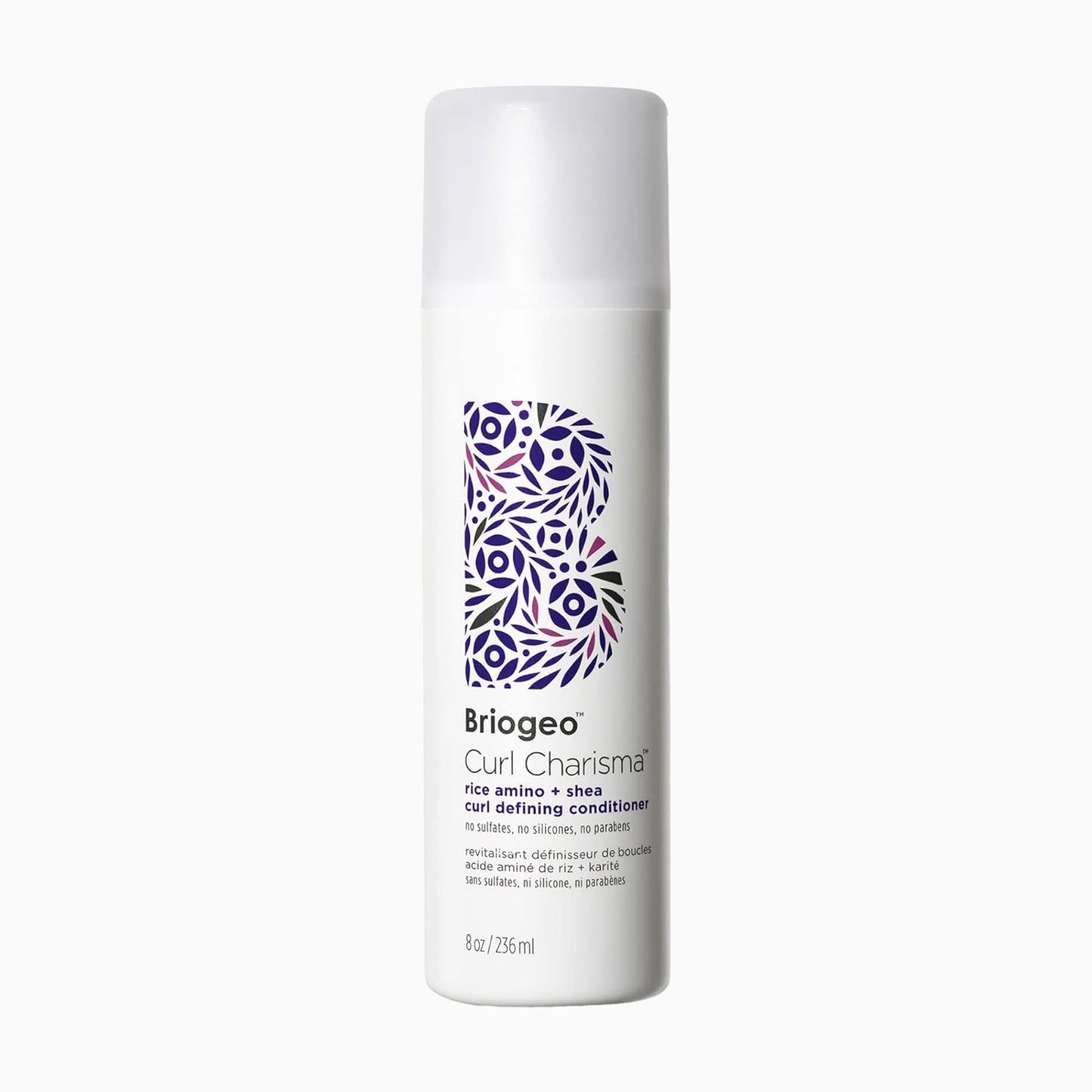 Briogeo Curl Charisma Hydrating Conditioner, Define and Moisturize Wavy, Curly, and Coily Hair, Vegan, Phalate & Paraben-Free, 8 oz