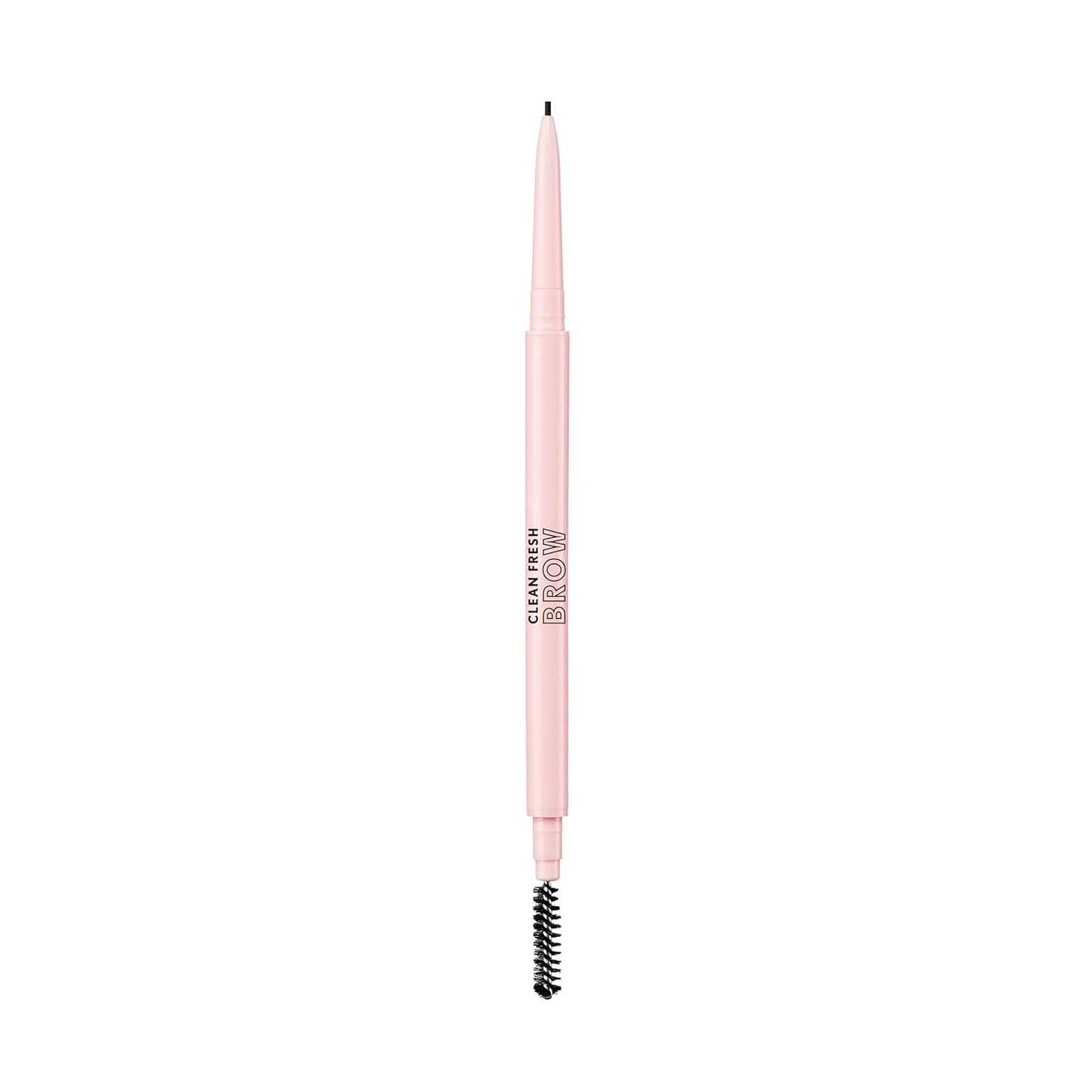 Covergirl Clean Fresh Brow Nano, 700 Black Brown, Eyebrow Pencil, Ultra-Precise Tip, Waterproof, Transfer-Resistant, Built-In Spoolie, Vegan Formula, 0.001oz