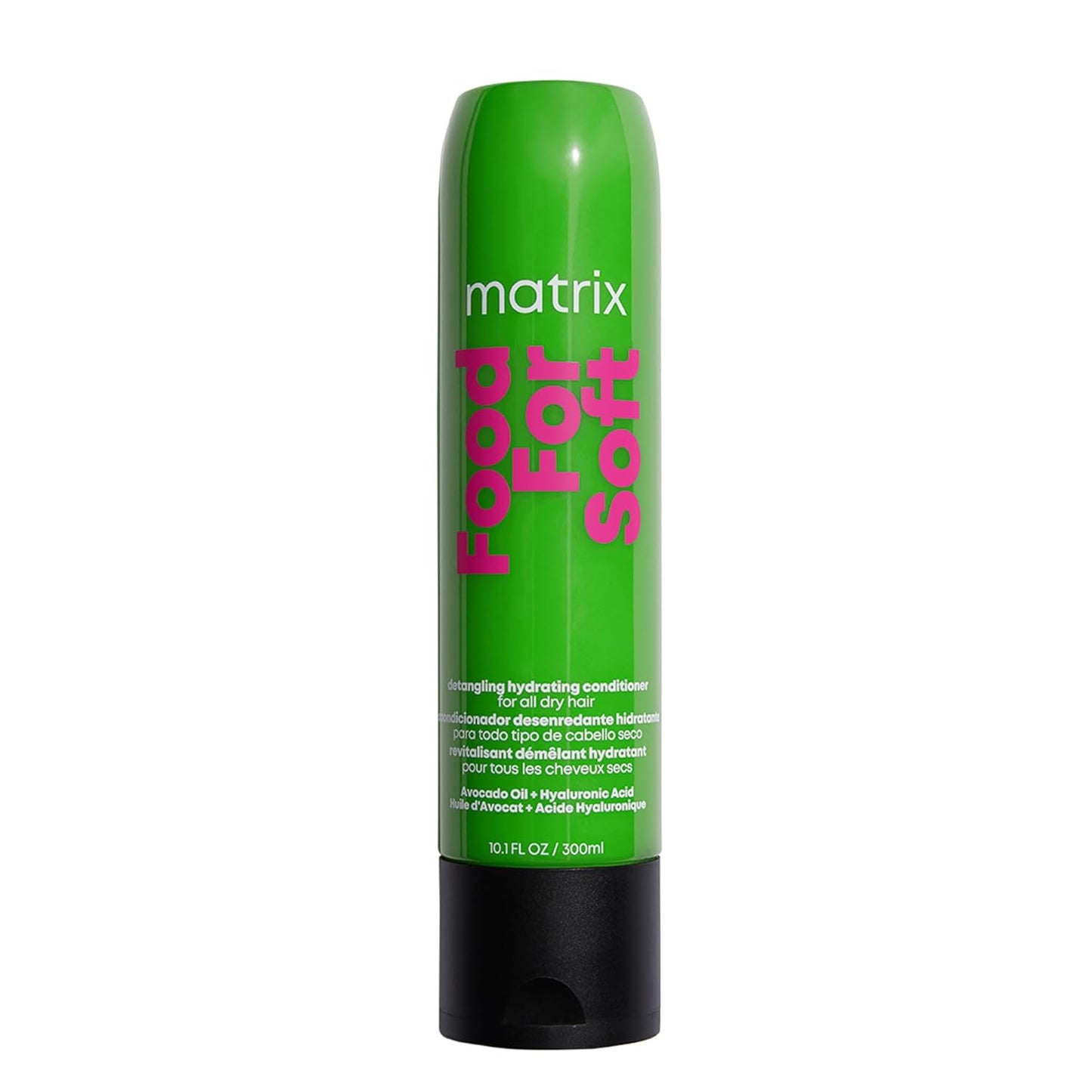 Matrix Food For Soft Conditioner | Hydrating & Detangles Dry, Brittle Hair | Moisturizes, Softens, & Smooths | With Avocado Oil & Hyaluronic Acid | Suitable for Color Treated Hair | Vegan