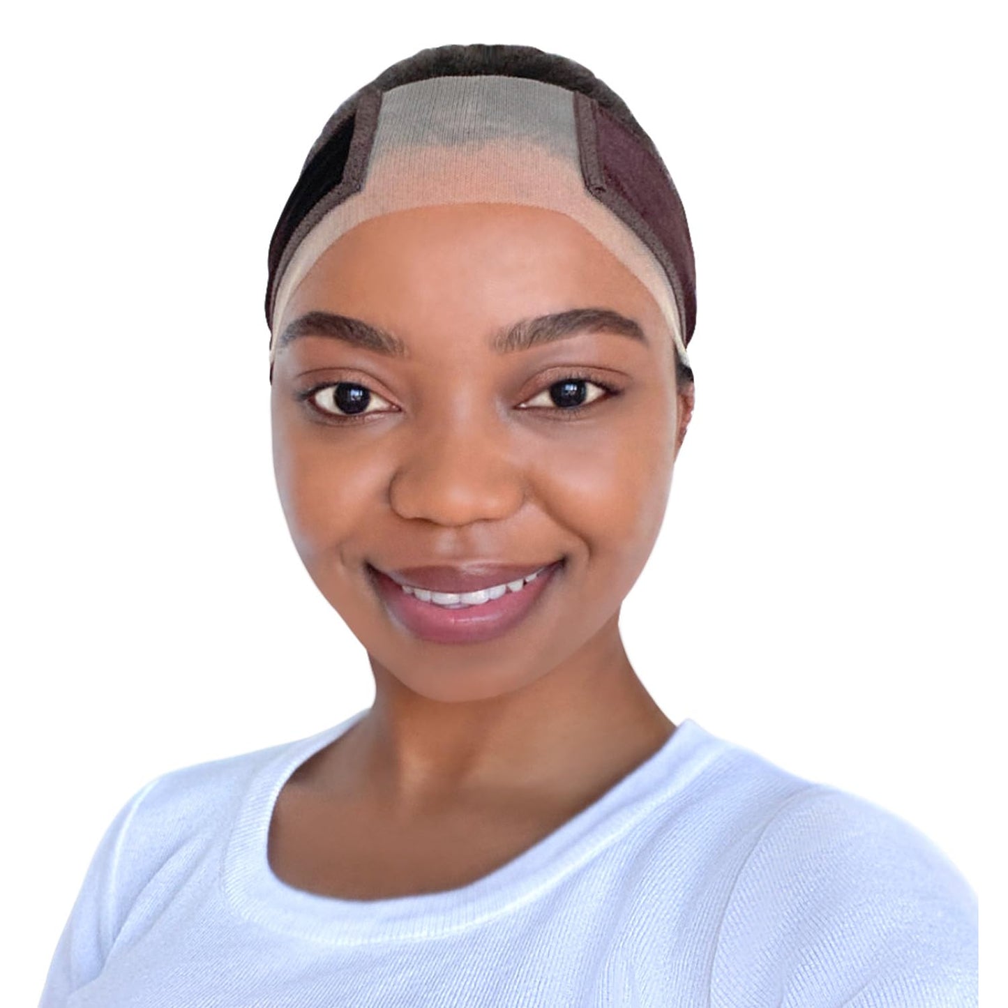 BMAUQ Wig Grip Band For Lace Front, Grip Cap For Keeping Wig In Place For Women (Brown-M)