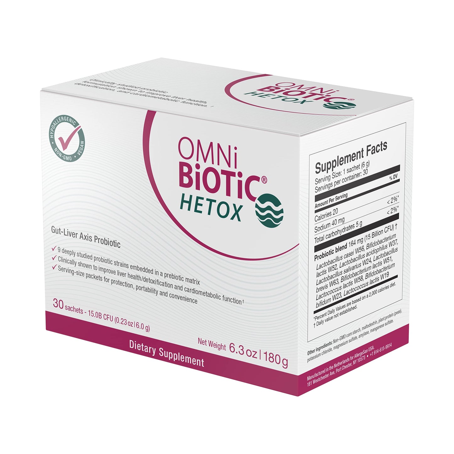 OMNi BiOTiC Hetox Probiotic Liver Detox -30 Sachets