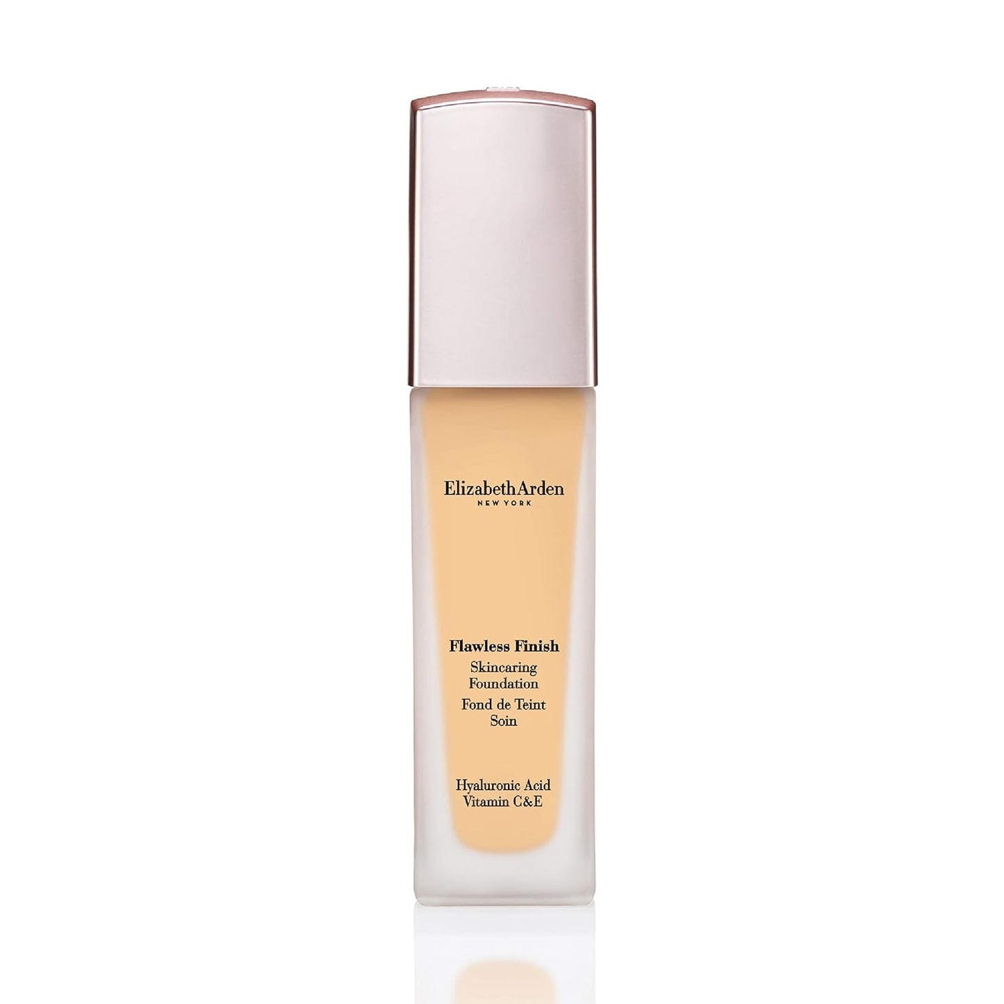 Elizabeth Arden Flawless Finish Skincaring Foundation with Hyaluronic Acid, Vitamin C & E