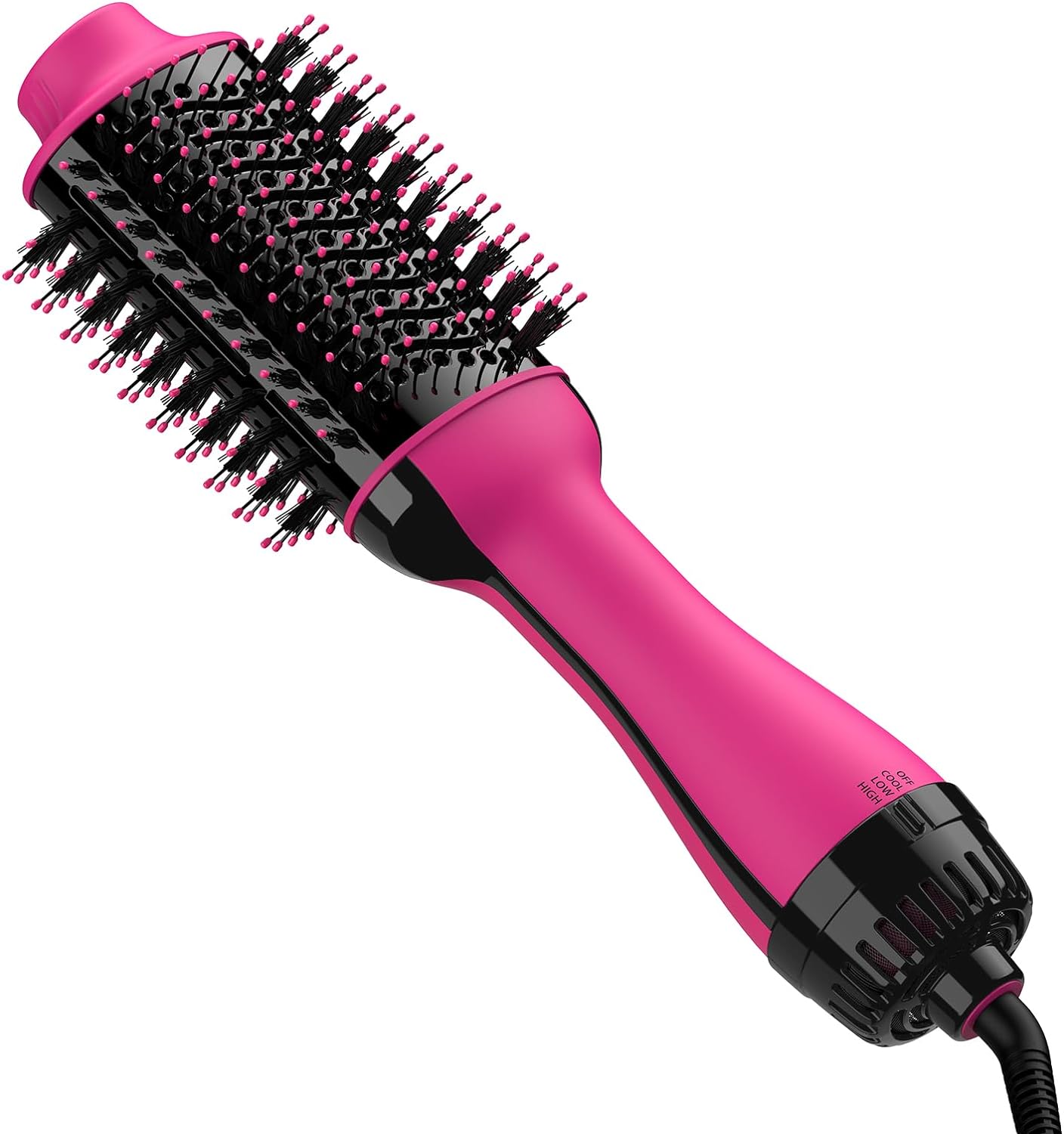 Hair Dryer Brush Blow Dryer Brush in One Upgraded 4 in 1 Hair Dryer and Styler Volumizer with Negative Ion Anti-frizz Ceramic Titanium Barrel Hot Air Brush