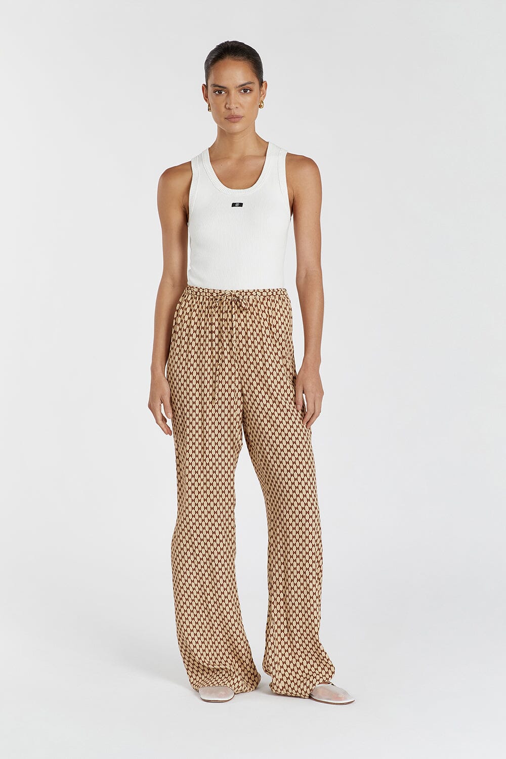 ADRIEN WHEAT DRAWSTRING PANT Clothing DISSH Boutiques 12 WHEAT