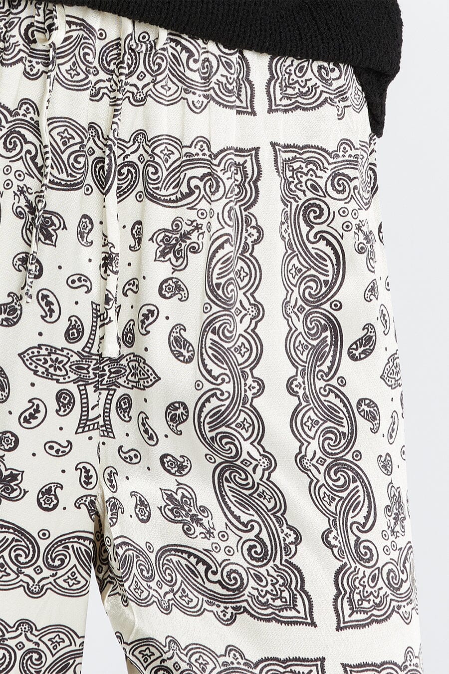 ADELINE CREAM SATIN PANT