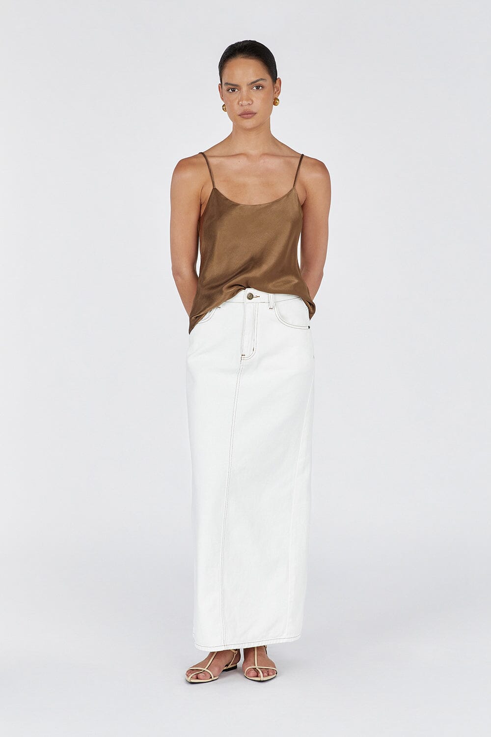 MYA COCO SATIN CAMI Clothing DISSH Boutiques 6 COCO