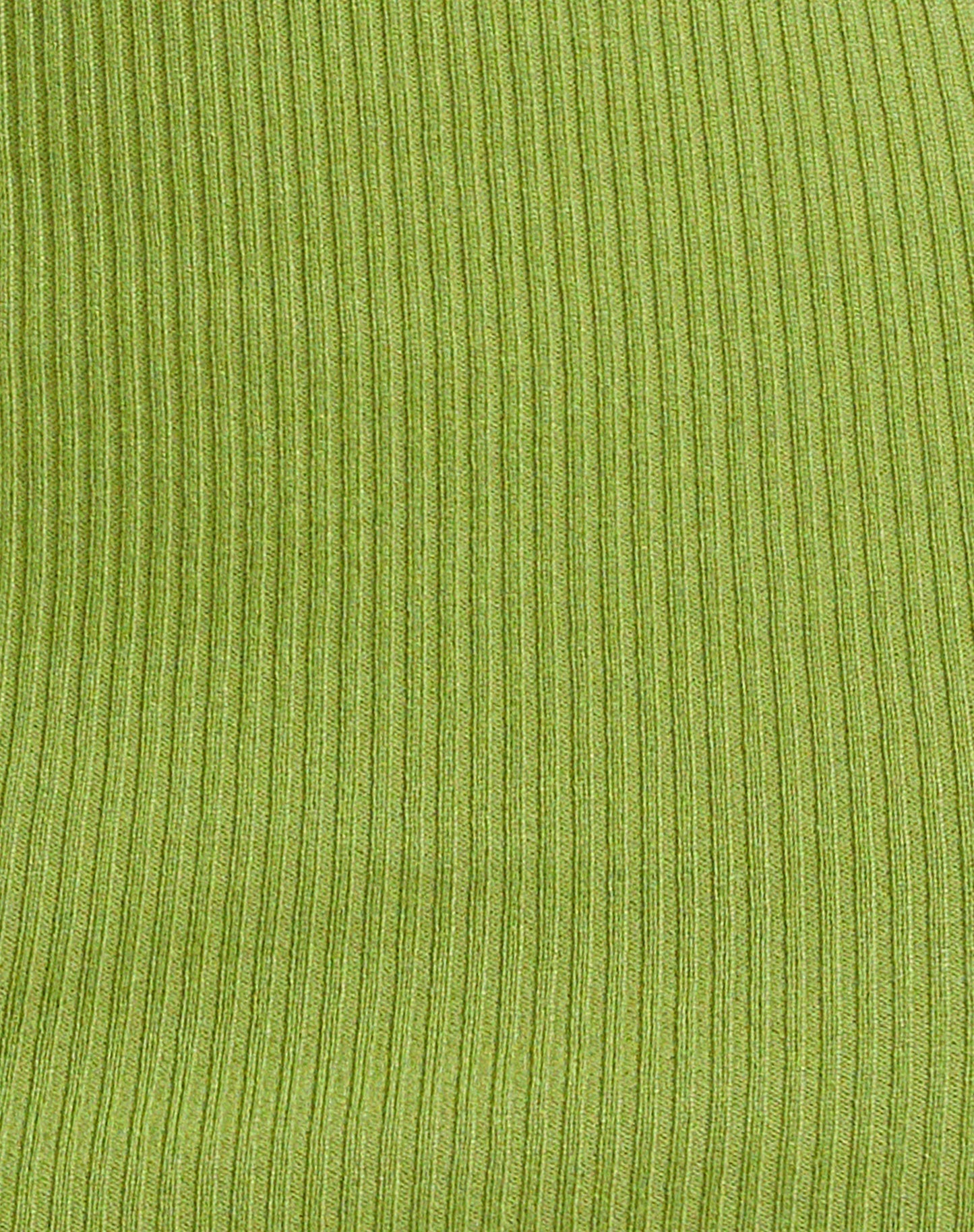 Dundar Knitted Mini Dress in Golden Lime