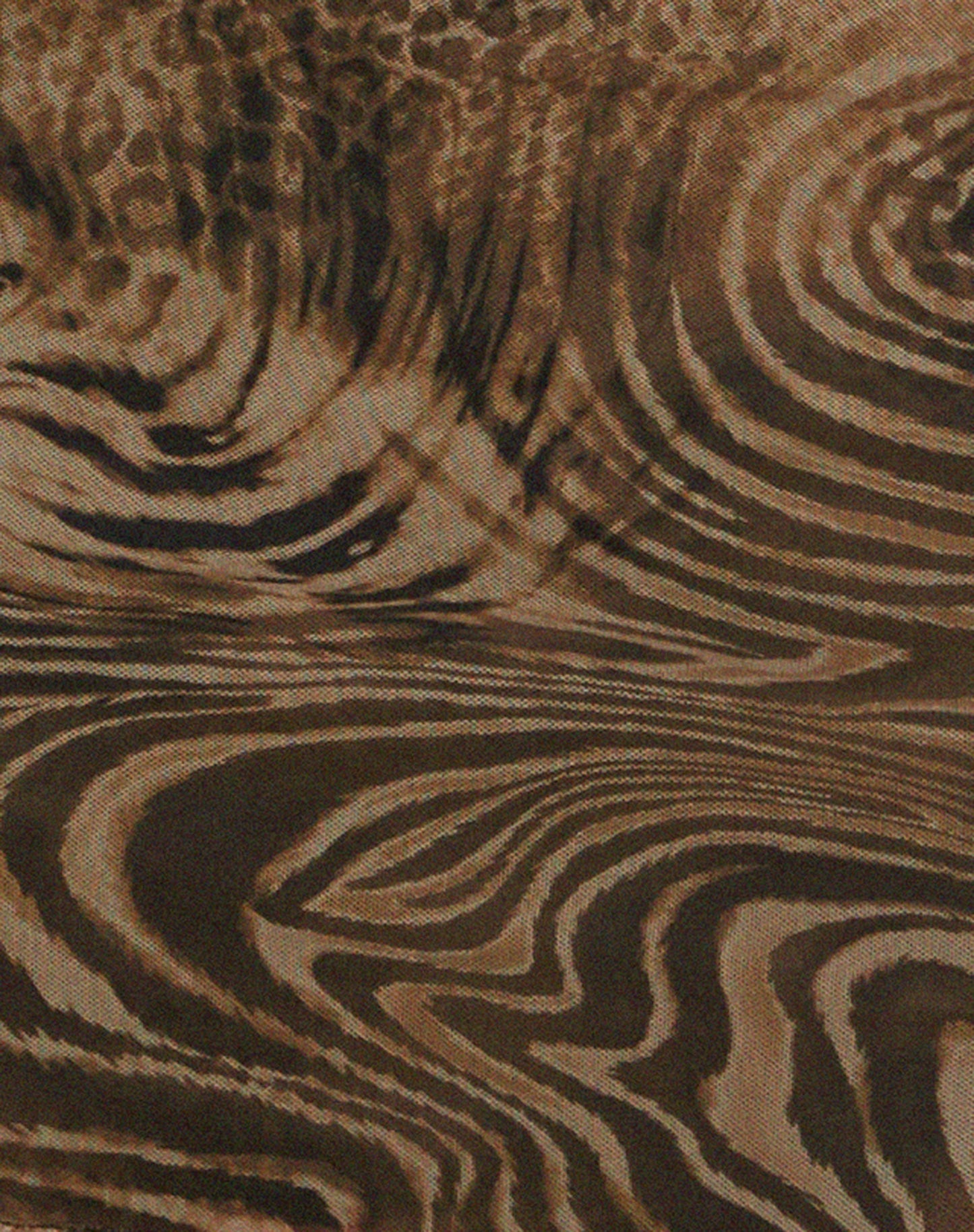 Maliga Halterneck Mini Dress in Cheetah Brown