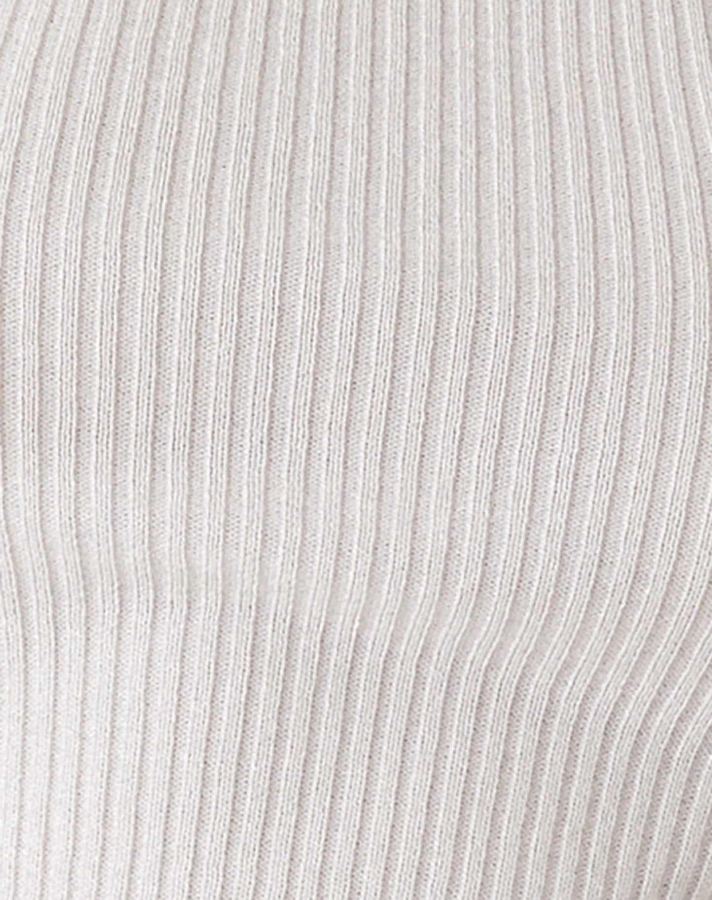 MOTEL X OLIVIA NEILL Caena Top in Rib Star White