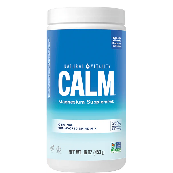 Natural Vitality CALM Magnesium Powder, Unflavored