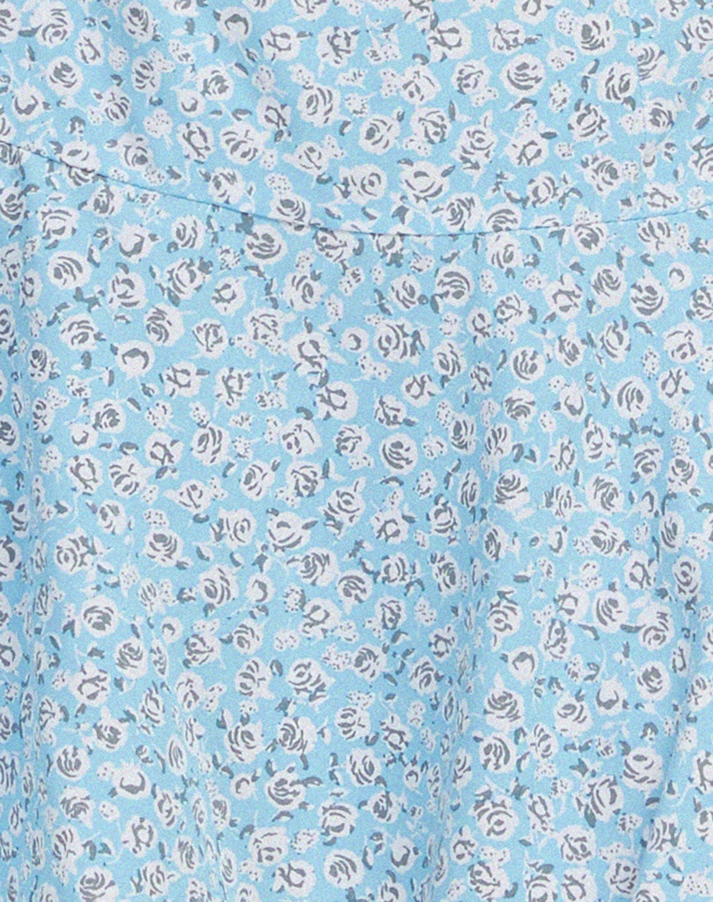 Rara Mini Skirt in Ditsy Rose Blue