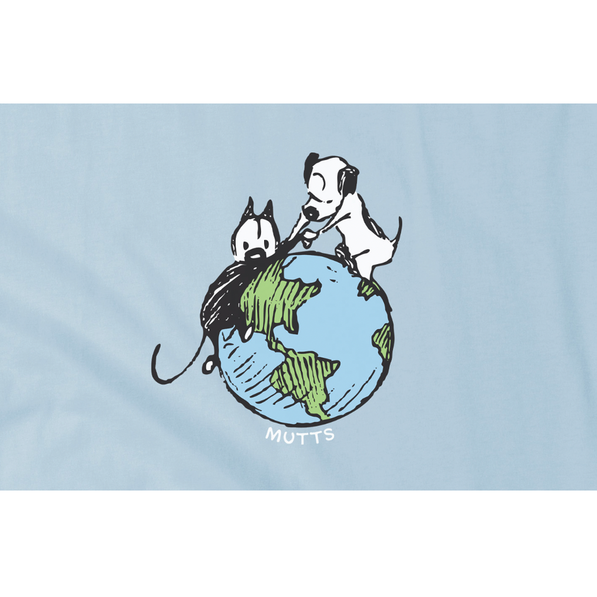 'MUTTS Saving the World' Tee