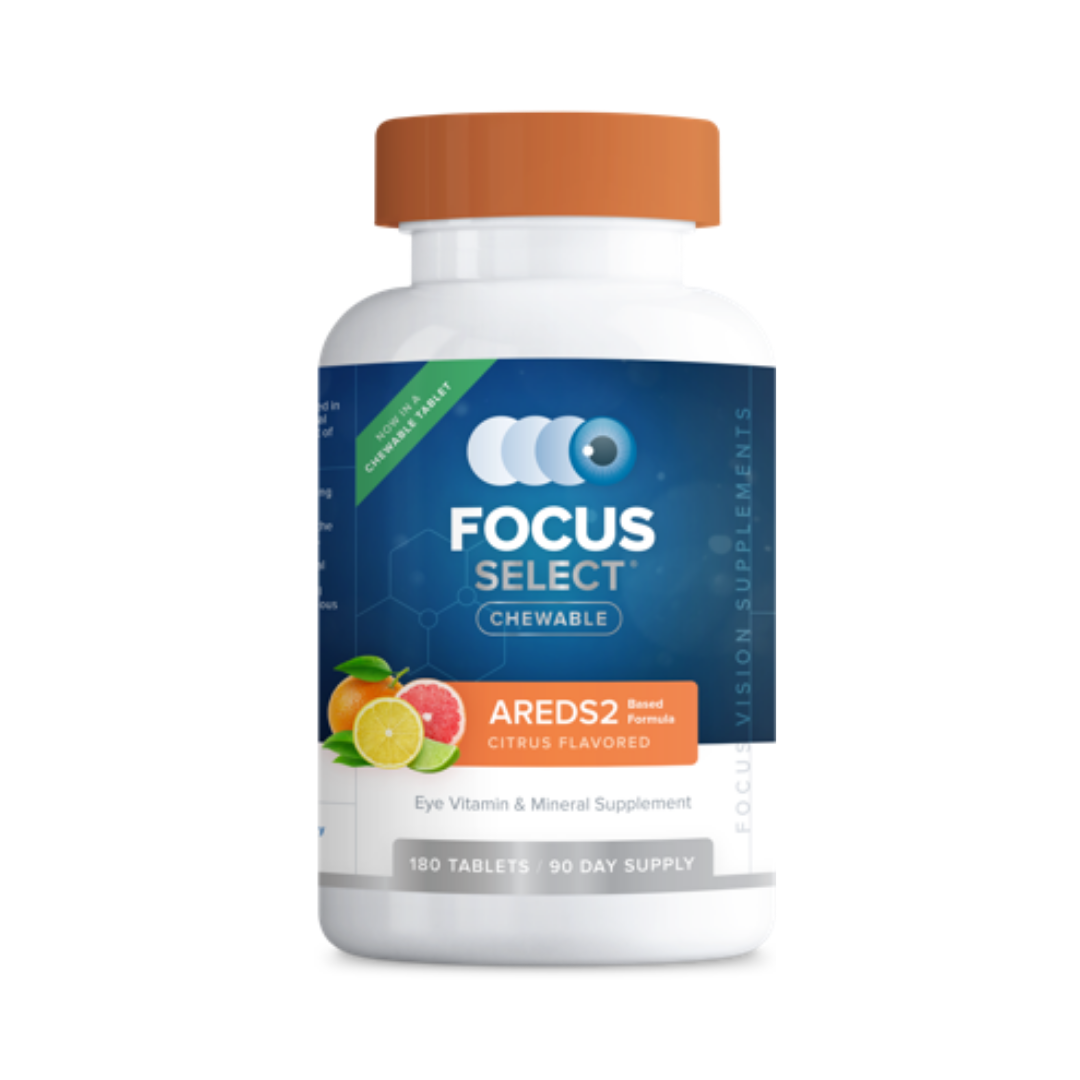 Focus Select Eye Vitamin & Mineral Supplement - Citrus Tablet Chewables