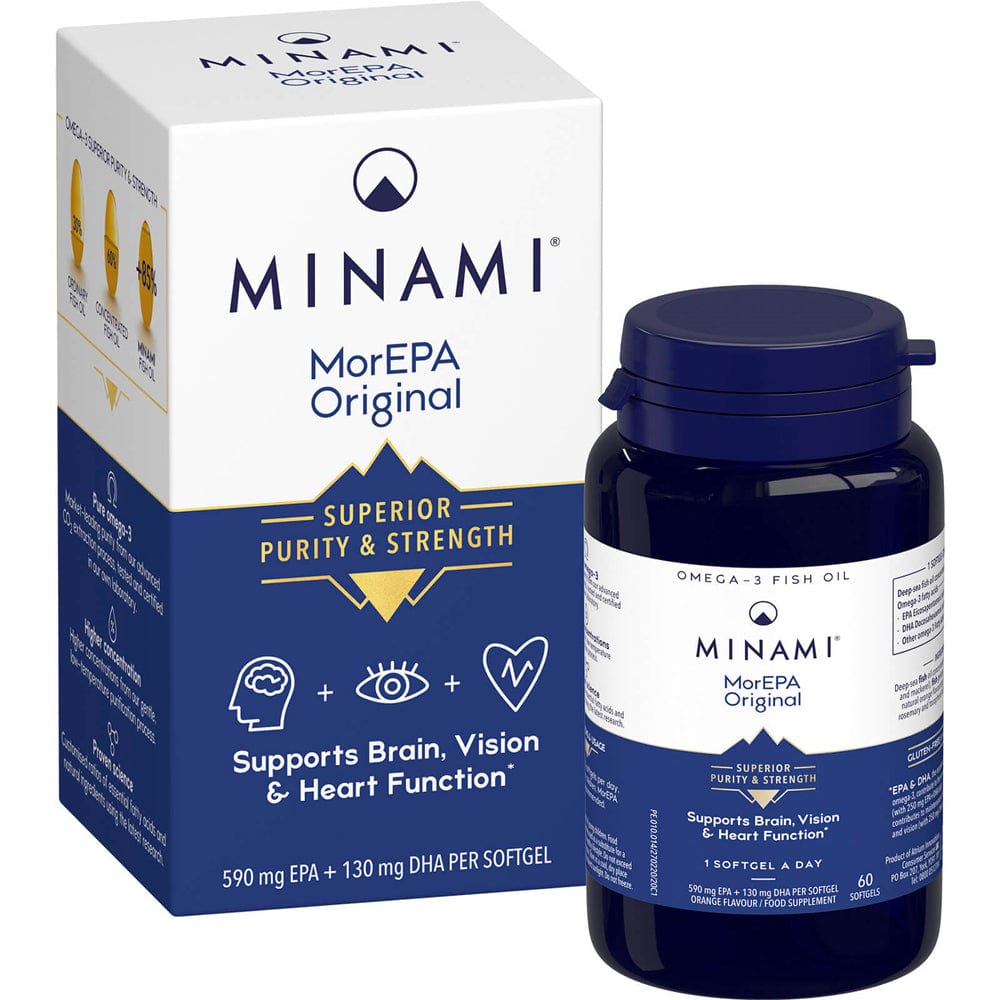 Minami MorEPA Original Omega-3 Fish Oils 60 Softgels