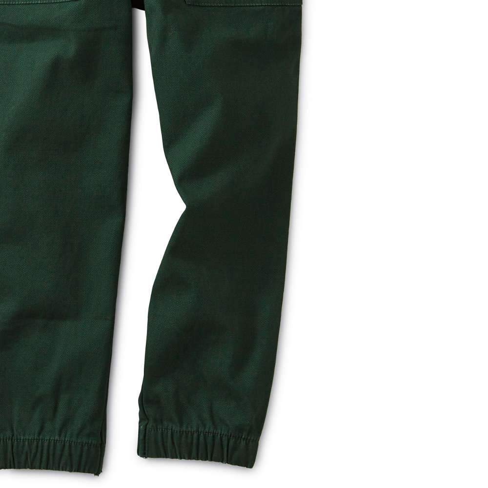 Tea Collection Woven Joggers Mallard