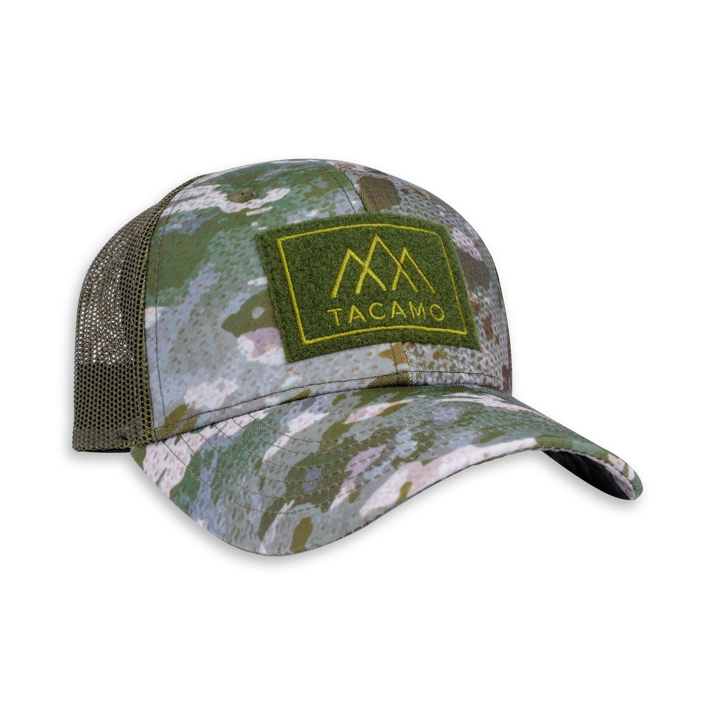Waxed Camo Trucker Hat Clothing TACAMO Velcro TACAMO Patch