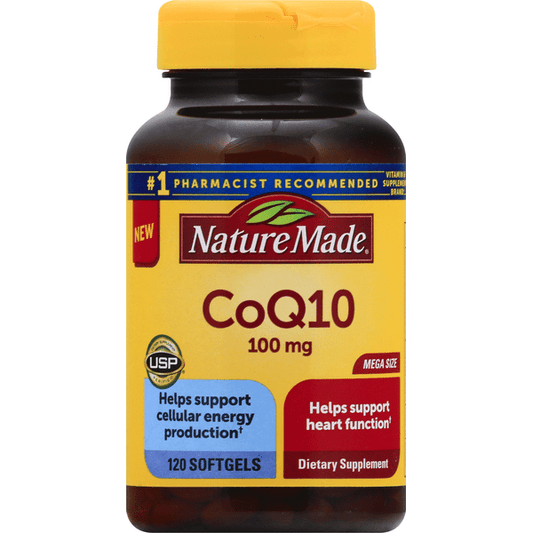 Nature Made CoQ10 100 Mg, Softgels, Mega Size