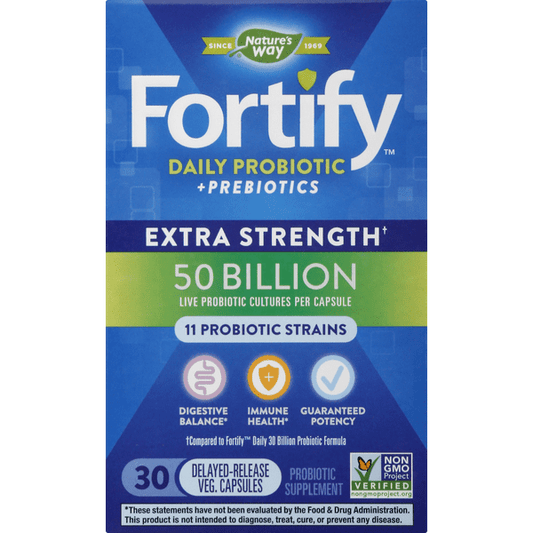 Nature's Way Fortify Daily Probiotic Capsules