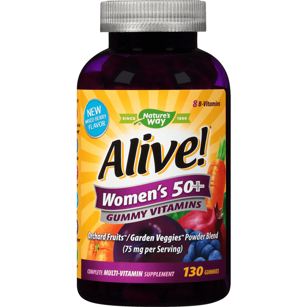 Nature's Way Alive Women's 50+ Gummy Vitamins