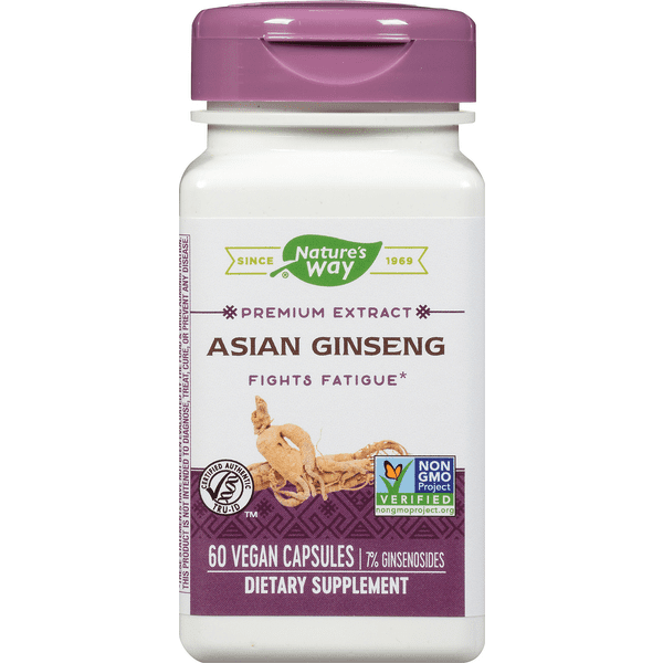 Nature's Way Asian Ginseng Capsules
