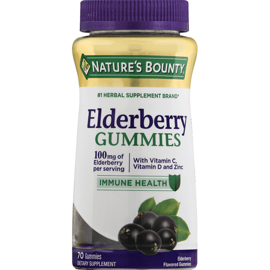 Nature's Bounty Elderberry Gummies