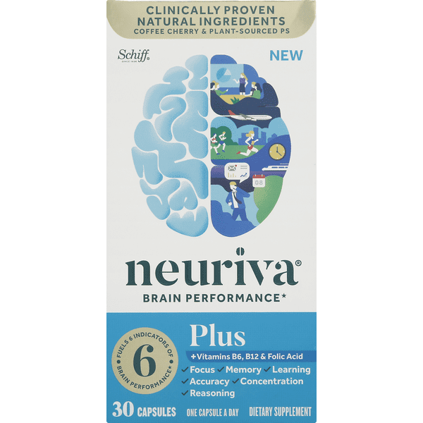 Schiff Neuriva Brain Performance Plus Capsules