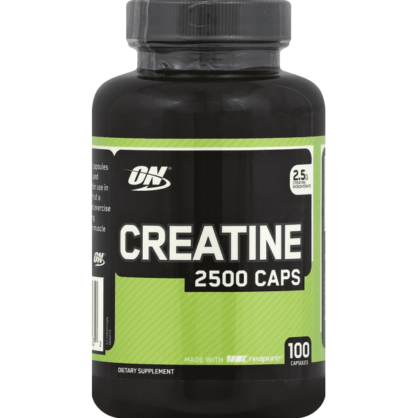 Optimum Nutrition Creatine 2500 Capsules