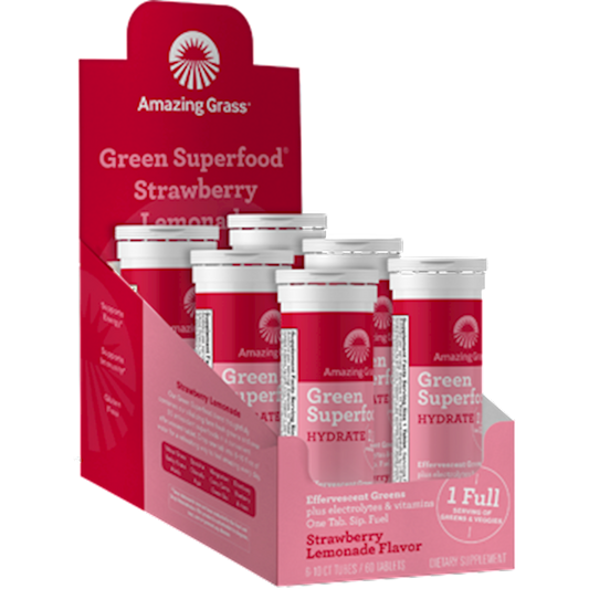 Amazing Grass Hydration Strawberry Lemon 60 tabs