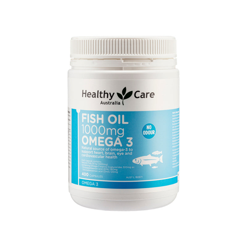 Healthy Care Fish Oil-1000 400Capsules