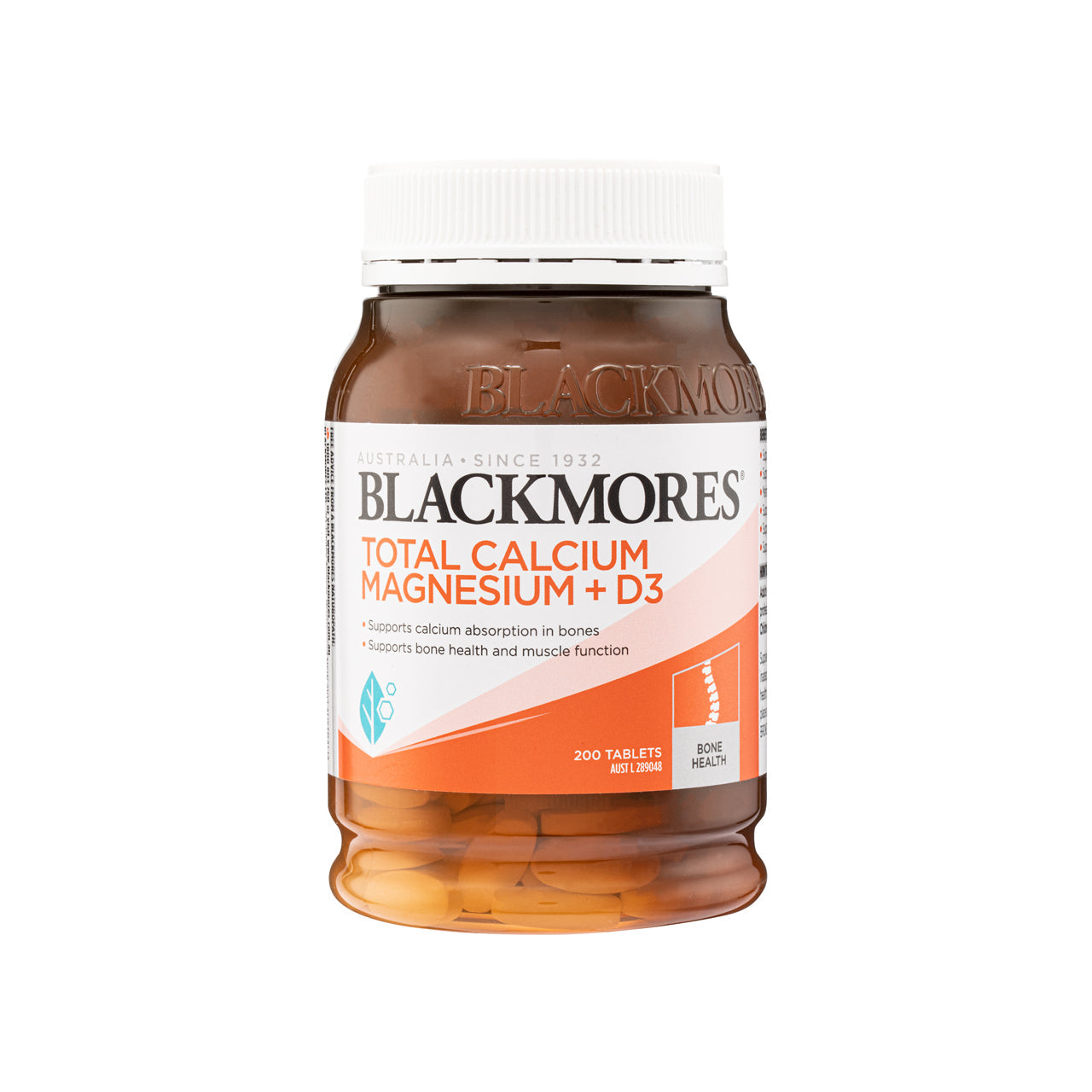 Blackmores Total Calcium Magnesium + D3 200 Tablets
