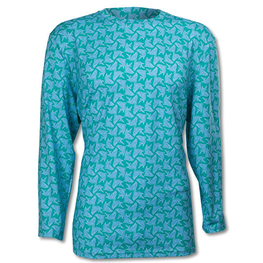 Kevin's Long Sleeve Tarpon Performance Tee-Ocean-S-Kevin's Fine Outdoor Gear & Apparel