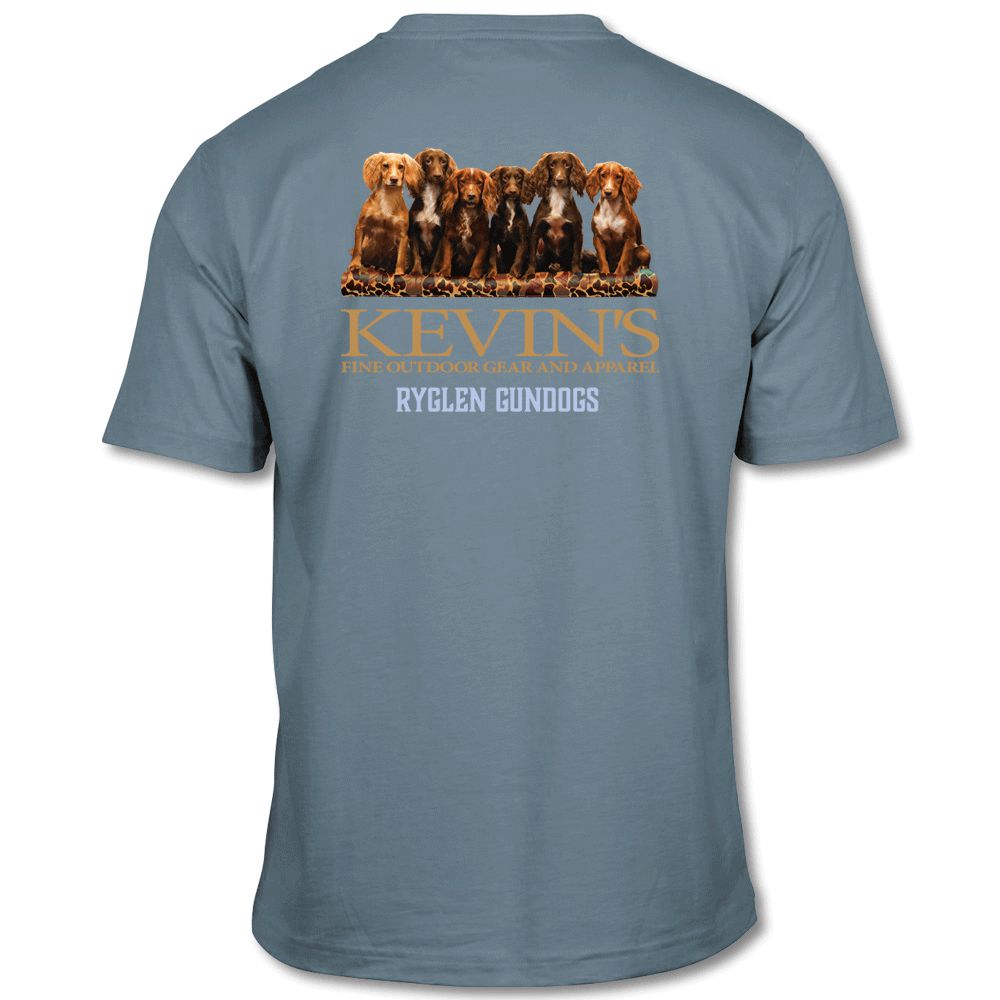 Kevin's Ryglen Gundogs Pocket Tee-Men's Clothing-Ice Blue-S-Kevin's Fine Outdoor Gear & Apparel