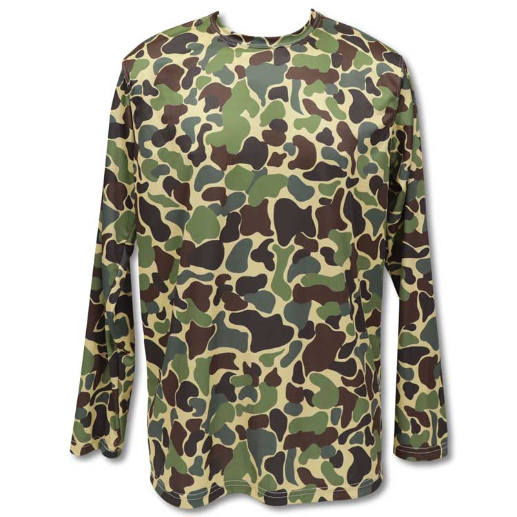 Kevin's Camo Long Sleeve Performance T-Shirt-T-Shirts-Vapor Apparel-LIGHT CAMO-2XL-Kevin's Fine Outdoor Gear & Apparel