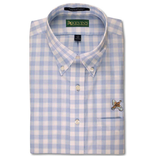 Kevin's Wrinkle Free Long Sleeve Quail Dress Shirt-JUDE/SILVERLAKE-M-Kevin's Fine Outdoor Gear & Apparel